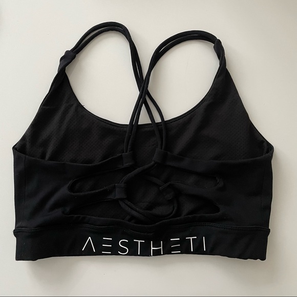 Aestheti Athletics Other - *2 for 15$* Black Sports Bra